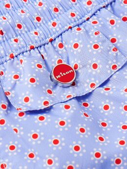Kiton: Плавки с принтом 