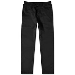 Carhartt WIP: Чёрные брюки  Sid