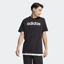 Adidas: Чёрная футболка  Essentials