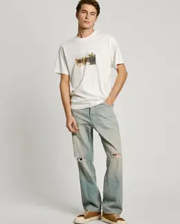 Pepe Jeans: Светлые джинсы 