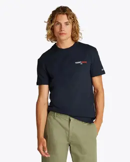 Tommy Jeans: Тёмная футболка 