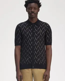 Fred Perry: Свитер с воротником 