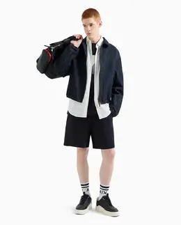 Armani Exchange: Однотонные шорты 