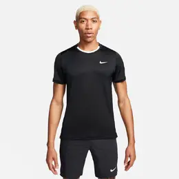 Nike: Чёрная футболка  Dri FIT