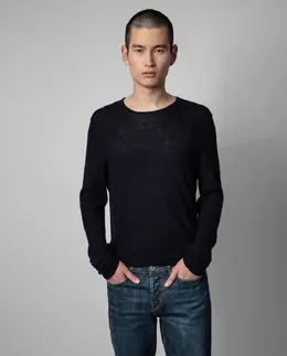 Zadig & Voltaire: Синий свитер  Teiss