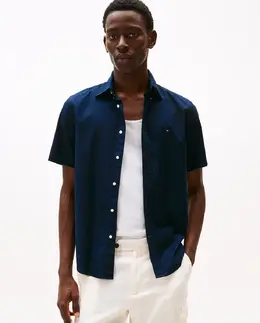 Tommy Hilfiger: Однотонная рубашка 