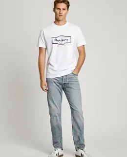 Pepe Jeans: Прямые джинсы 