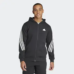 Adidas: Чёрная куртка 