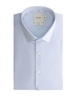 Calvin Klein: Синяя рубашка 