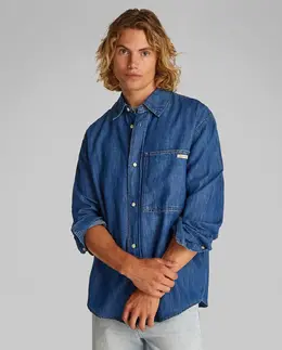 Calvin Klein Jeans: Джинсовая рубашка 