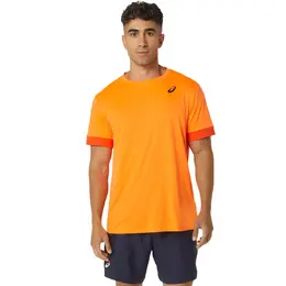 Asics: Оранжевая футболка  Court