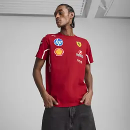 PUMA: Красная футболка  Ferrari
