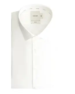 Calvin Klein: Белая рубашка 