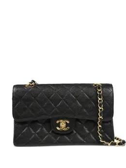 CHANEL Pre-Owned: Чёрная сумка 