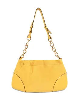 Prada Pre-Owned: Жёлтая сумка 
