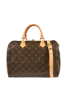 Louis Vuitton Pre-Owned: Коричневая сумка 