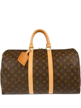 Louis Vuitton Pre-Owned: Коричневая сумка 