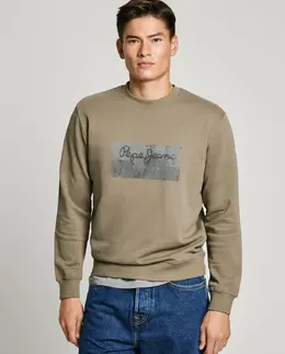 Pepe Jeans: Тёмная толстовка 