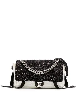 CHANEL Pre-Owned: Двухцветная сумка 