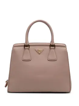 Prada Pre-Owned: Коричневая сумка-шоппер 