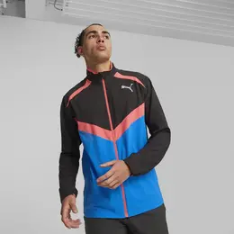 PUMA: Чёрная куртка  Run