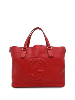 Gucci Pre-Owned: Красная сумка-шоппер 