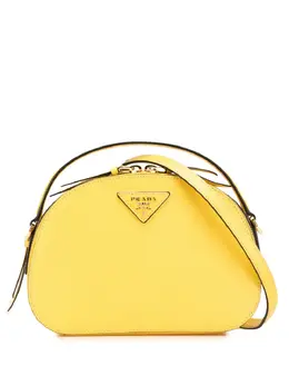 Prada Pre-Owned: Жёлтая сумка 