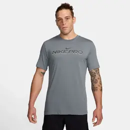 Nike: Светлая футболка  Dri FIT