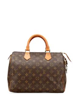 Louis Vuitton Pre-Owned: Коричневая сумка 