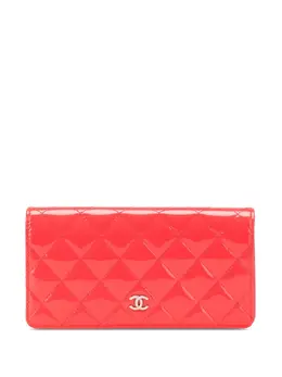 CHANEL Pre-Owned: Розовый кошелёк 