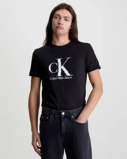 Calvin Klein Jeans: Чёрная футболка 