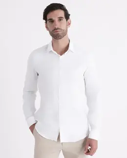 Calvin Klein: Белая рубашка 