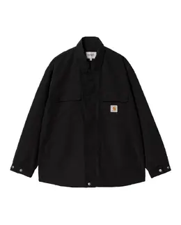Carhartt WIP: Чёрная куртка 