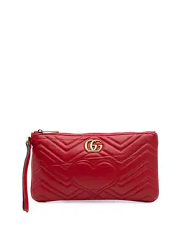 Gucci Pre-Owned: Красный клатч 