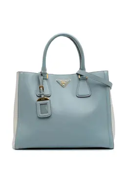 Prada Pre-Owned: Двухцветная сумка 