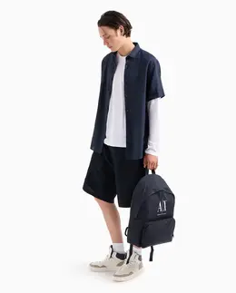 Armani Exchange: Льняные шорты 