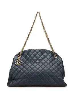 CHANEL Pre-Owned: Голубая сумка 