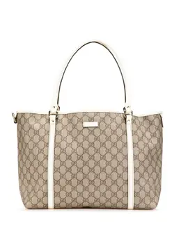 Gucci Pre-Owned: Коричневая сумка-шоппер 