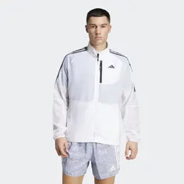 Adidas: Белая куртка 