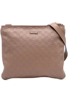 Gucci Pre-Owned: Коричневая сумка через плечо 