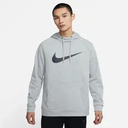Nike: Серая толстовка  Dri FIT