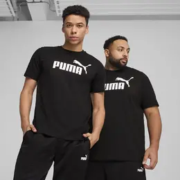 PUMA: Чёрная футболка  Ess