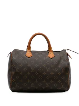 Louis Vuitton Pre-Owned: Коричневая сумка 