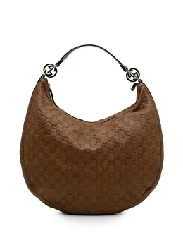 Gucci Pre-Owned: Коричневая сумка 