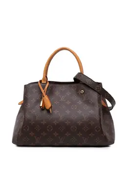 Louis Vuitton Pre-Owned: Коричневая сумка 