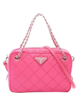 Prada Pre-Owned: Розовая сумка 