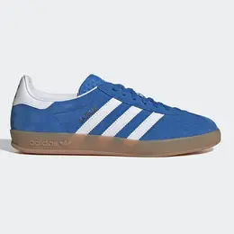 Adidas: Синие кроссовки  Originals Gazelle