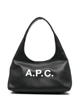 A.P.C.: Сумка-шоппер с принтом 