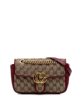 Gucci Pre-Owned: Коричневая сумка через плечо 