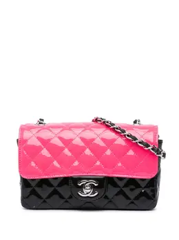 CHANEL Pre-Owned: Двухцветная сумка через плечо 
